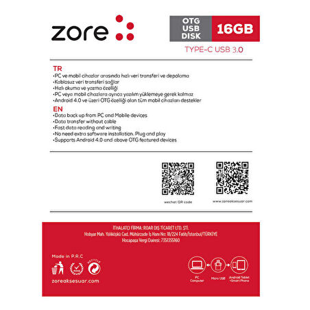 3.0 Type-C Metal OTG 16 GB