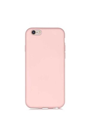 Apple iPhone 6 Uyumlu Kılıf LSR Lansman Kapak Pembe Açık