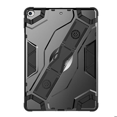 Apple iPad 9.7 2017 (5.Nesil) Uyumlu Tablet Kılıfı Defens Sert PC Standlı Kılıf
