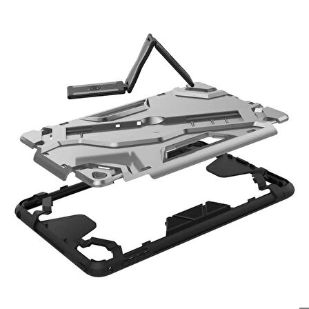 Apple iPad Mini 5 Uyumlu Tablet Kılıfı Defens Sert PC Standlı Kılıf