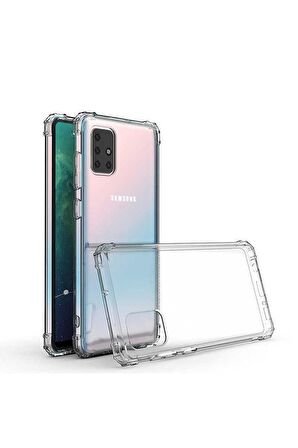 Samsung Galaxy M31S Uyumlu Kılıf Nitro Anti Shock Silikon