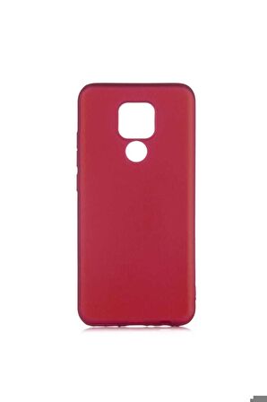 General Mobile 20 Uyumlu Kılıf Premier Silikon Kapak Mürdüm