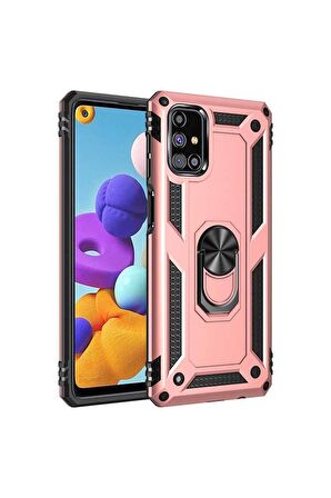 Samsung Galaxy M31S Uyumlu Kılıf Vega Kapak Rose Gold