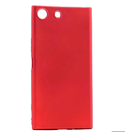 Sony Xperia M5 Uyumlu Kılıf Premier Silikon Kapak Kırmızı