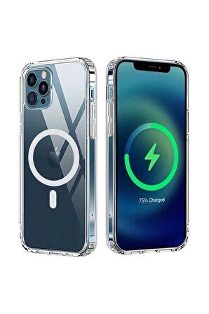Apple iPhone 12 Pro Uyumlu Kılıf Tacsafe Wireless Kapak