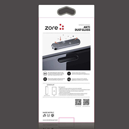 Apple iPhone 12 Mini Uyumlu Anti-Dust Temperli Ekran Koruyucu