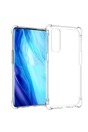 Oppo Reno 4 Pro 4G Uyumlu Kılıf Nitro Anti Shock Silikon