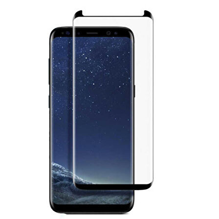 Samsung Galaxy Note 8 Uyumlu Kavisli Full Yapışkanlı Cam Ekran Koruyucu