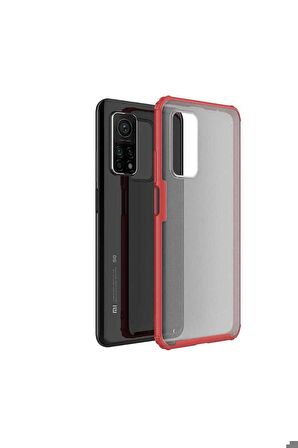 Xiaomi Mi 10T 5G Uyumlu Kılıf Volks Kapak Kırmızı