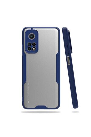 Xiaomi Mi 10T Pro 5G Uyumlu Kılıf Parfe Kapak Lacivert