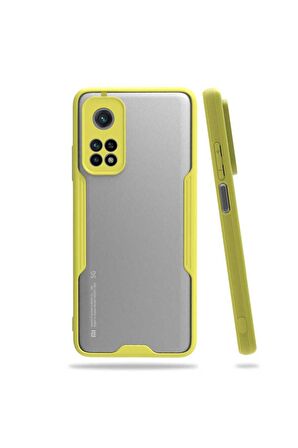 Xiaomi Mi 10T Pro 5G Uyumlu Kılıf Parfe Kapak Sarı