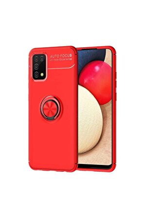 Samsung Galaxy A02S Uyumlu Kılıf Ravel Silikon Kapak Kırmızı