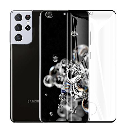 Samsung Galaxy S21 Ultra Uyumlu Süper Pet Ekran Koruyucu Jelatin