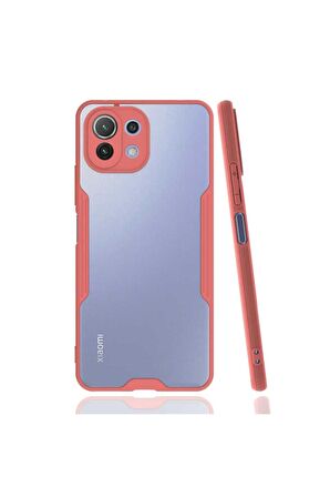 Xiaomi Mi 11 Lite Uyumlu Kılıf Parfe Kapak Pembe