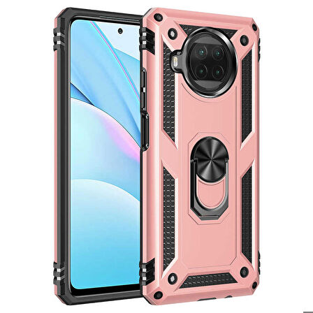 Xiaomi Redmi Note 9 Pro 5G Uyumlu Kılıf Vega Kapak Rose Gold