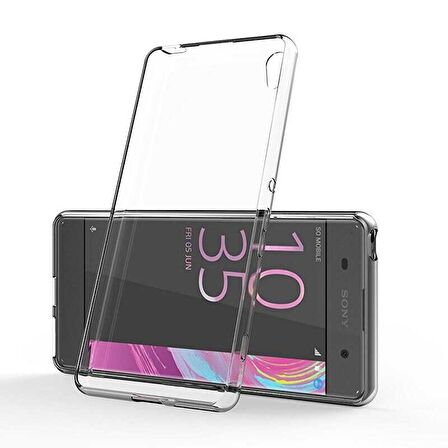 Sony Xperia X Uyumlu Kılıf Süper Silikon Kapak