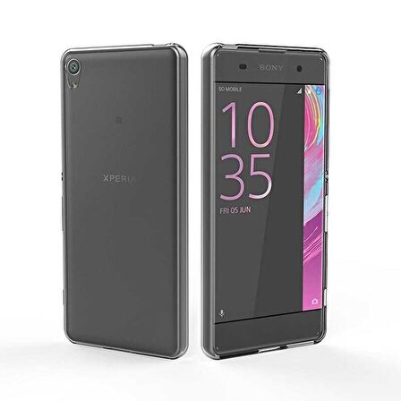 Sony Xperia X Uyumlu Kılıf Süper Silikon Kapak