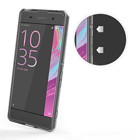 Sony Xperia X Uyumlu Kılıf Süper Silikon Kapak
