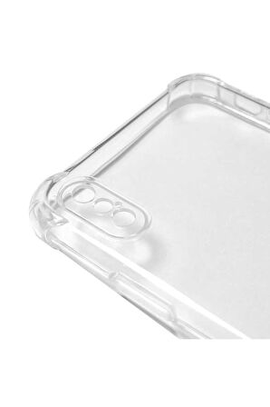 Apple iPhone XS Uyumlu Kılıf Kamera Korumalı Nitro Anti Shock Silikon