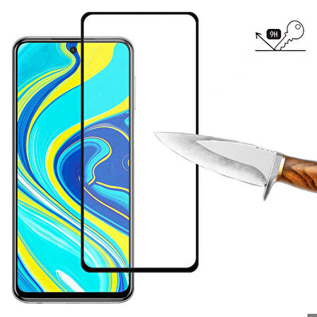 Xiaomi Redmi Note 10S Uyumlu Kenarları Kırılmaya Dayanıklı Cam Ekran Koruyucu
