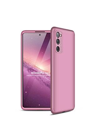 Samsung Galaxy S20 FE Uyumlu Kılıf Ays Kapak Rose Gold