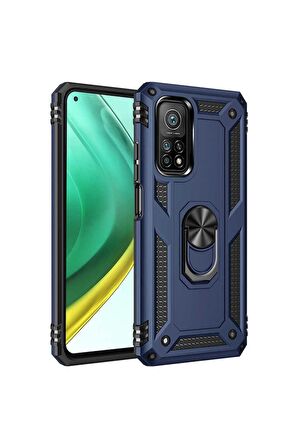 Xiaomi Mi 10T Pro 5G Uyumlu Kılıf Vega Kapak Mavi