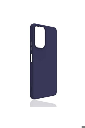 Xiaomi Redmi Note 10 Pro Uyumlu Kılıf Biye Silikon Lacivert