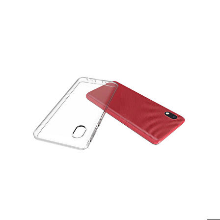 Samsung Galaxy A01 Core Uyumlu Kılıf Süper Silikon Kapak