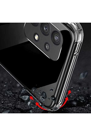 Samsung Galaxy A72 Uyumlu Kılıf Nitro Anti Shock Silikon
