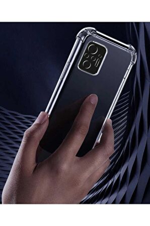 Xiaomi Redmi Note 10 Uyumlu Kılıf Kamera Korumalı Nitro Anti Shock Silikon