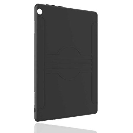 Lenovo M10 TB-X505F Uyumlu Kılıf Beg Tablet Silikon Siyah