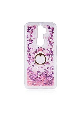 Oppo A9 2020 Uyumlu Kılıf Milce Kapak Pembe