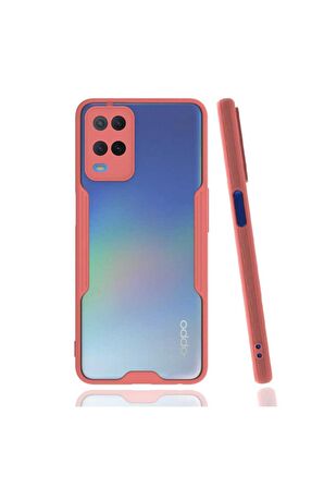 Oppo A54 4G Uyumlu Kılıf Parfe Kapak Pembe