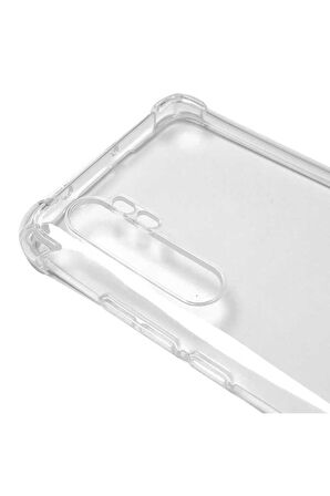 Xiaomi Mi Note 10 Lite Uyumlu Kılıf Kamera Korumalı Nitro Anti Shock Silikon