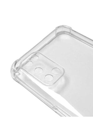 Oppo A52 Uyumlu Kılıf Kamera Korumalı Nitro Anti Shock Silikon