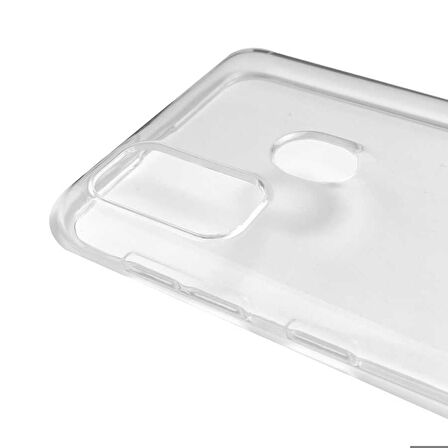 Samsung Galaxy M21 Uyumlu Kılıf Kamera Korumalı Süper Silikon Kapak