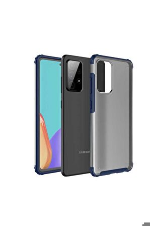 Samsung Galaxy A72 Uyumlu Kılıf Volks Kapak Lacivert