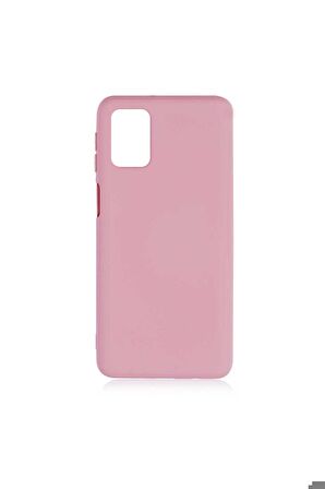 Samsung Galaxy M31S Uyumlu Kılıf Mara Lansman Kapak Pembe Açık