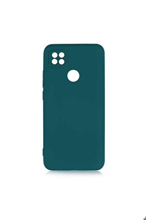 Xiaomi Redmi 9C Uyumlu Kılıf Mara Lansman Kapak Koyu Yeşil