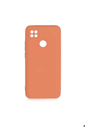 Xiaomi Redmi 9C Uyumlu Kılıf Mara Lansman Kapak Turuncu