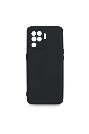 Oppo Reno 5 Lite Uyumlu Kılıf Mara Lansman Kapak Siyah