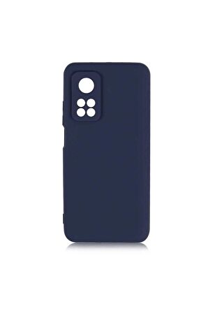 Xiaomi Mi 10T 5G Uyumlu Kılıf Mara Lansman Kapak Lacivert