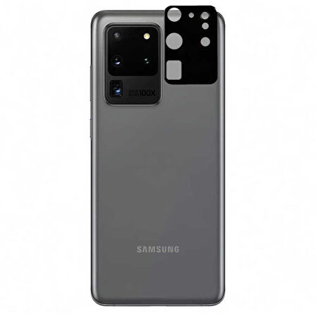 Samsung Galaxy S20 Ultra Uyumlu 3D Kamera Camı
