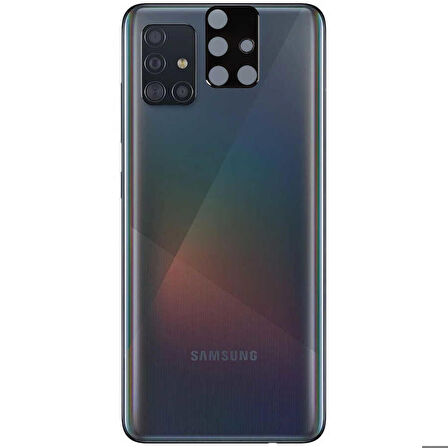 Samsung Galaxy A51 Uyumlu 3D Kamera Camı