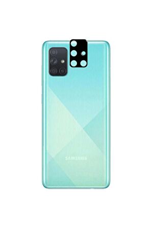 Samsung Galaxy A71 Uyumlu 3D Kamera Camı