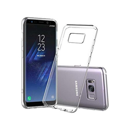 Samsung Galaxy S8 Uyumlu Kılıf Süper Silikon Kapak