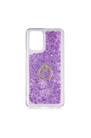 Oppo A74 4G Uyumlu Kılıf Milce Kapak Mor