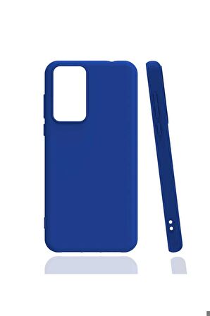 Xiaomi Poco X3 GT Uyumlu Kılıf Biye Silikon Mavi