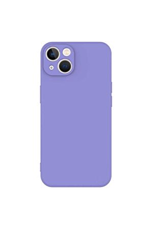 Apple iPhone 13 Uyumlu Kılıf Mara Lansman Kapak Lila