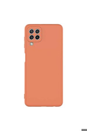 Samsung Galaxy M32 Uyumlu Kılıf Mara Lansman Kapak Turuncu